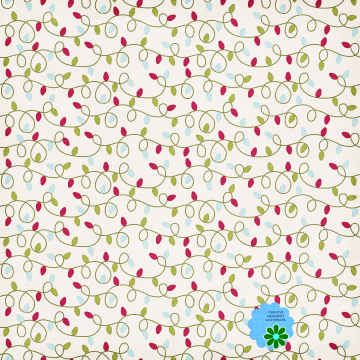 Christmas Light Swirls