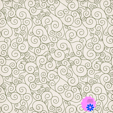 Lined Christmas Green