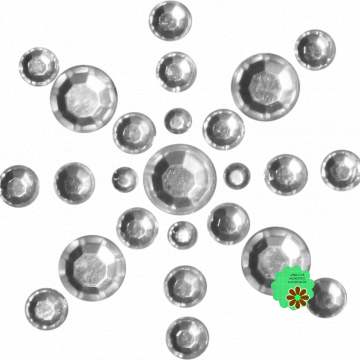 Christmas Silver Beads