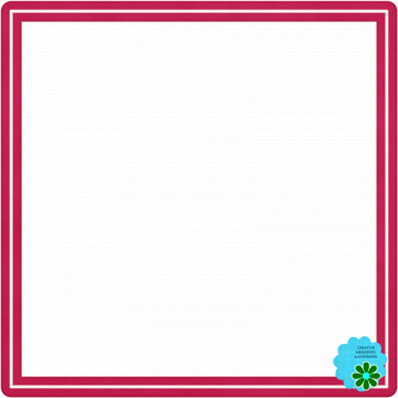 It's Christmas Frame Square Red