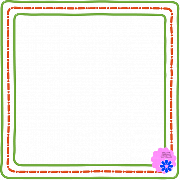 Bug Collecting Frame Lined Square Red Green