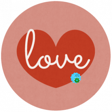 Everyday Love Word Art Love