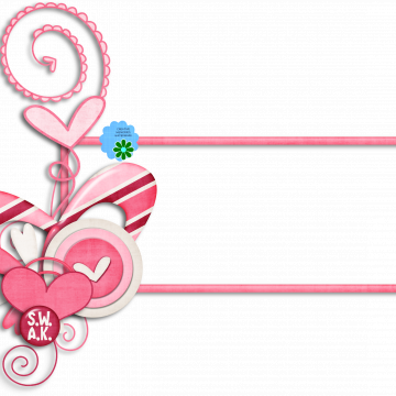 Pink Buttons Valentine