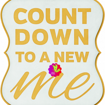 Begin New. Word Art. Count Down To A New Me