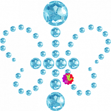 Blue Butterfly Bling