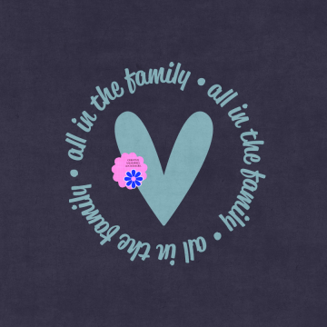 Blue Heart All In Family