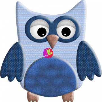 Blue Owl Bird