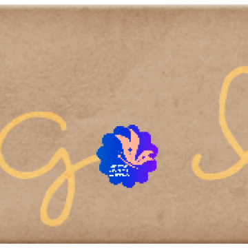 Blustery Day. Falling Leaves