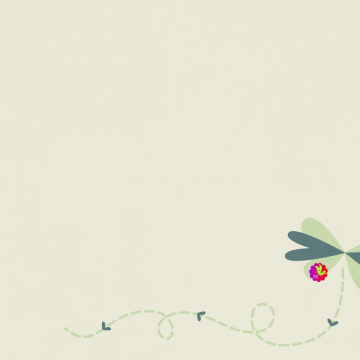 Butterfly Bottom Corner