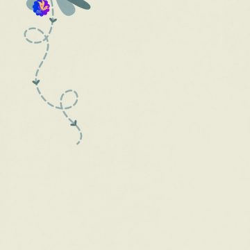 Butterfly Swirl Corner