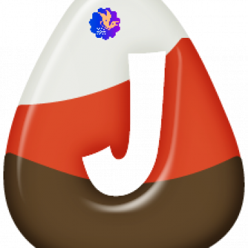 Capital J Candy Corn