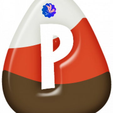 Capital P Candy Corn