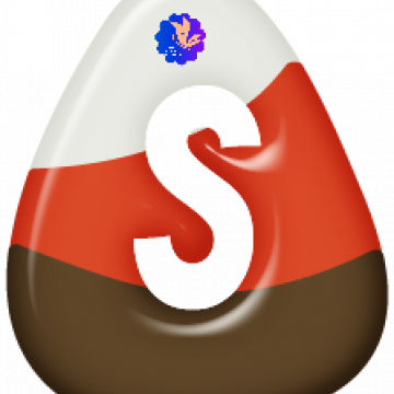 Capital S Candy Corn