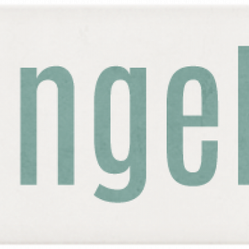 December Story Label. Snow Angels