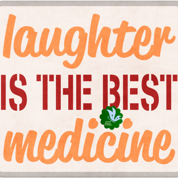 Emergency Word. Laughter Is The Best Medicine