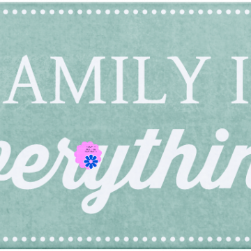 Everything Word Art. Family Is Everything