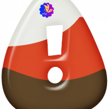 Exclamation Candy Corn