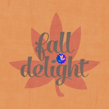 Fall Delight Orange Leaf