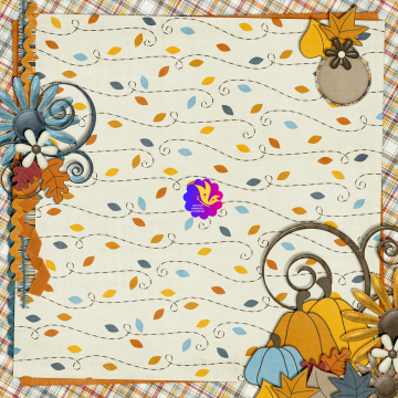 FREE PRINT: Fall Leaf Page