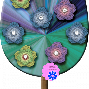 Flower Colour Egg Tree