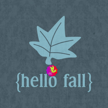 Hello Fall Blue