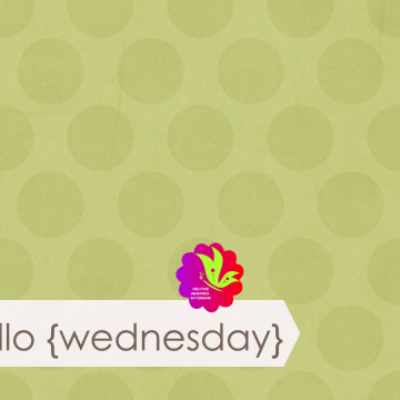 Hello Wednesday. Dots Green