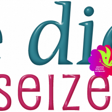 I Live Word. Carpe Diem. Seize The Day