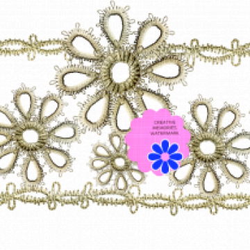 Lace Flower Ribbon
