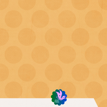 Orange Dots. White Label