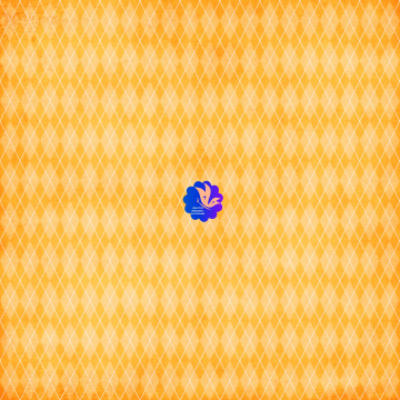 Orange Fall Gold Wallpaper