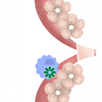 FREE PRINT | Pink Flower Bracket