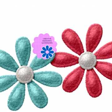 Pink Purple Blue Flower