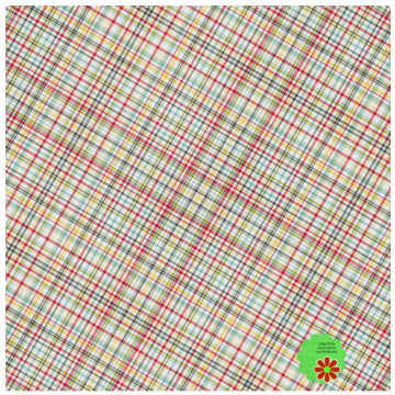 Christmas Crisscross Colours