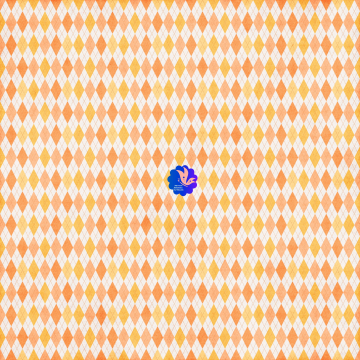Small Orange Pattern Wallpaper
